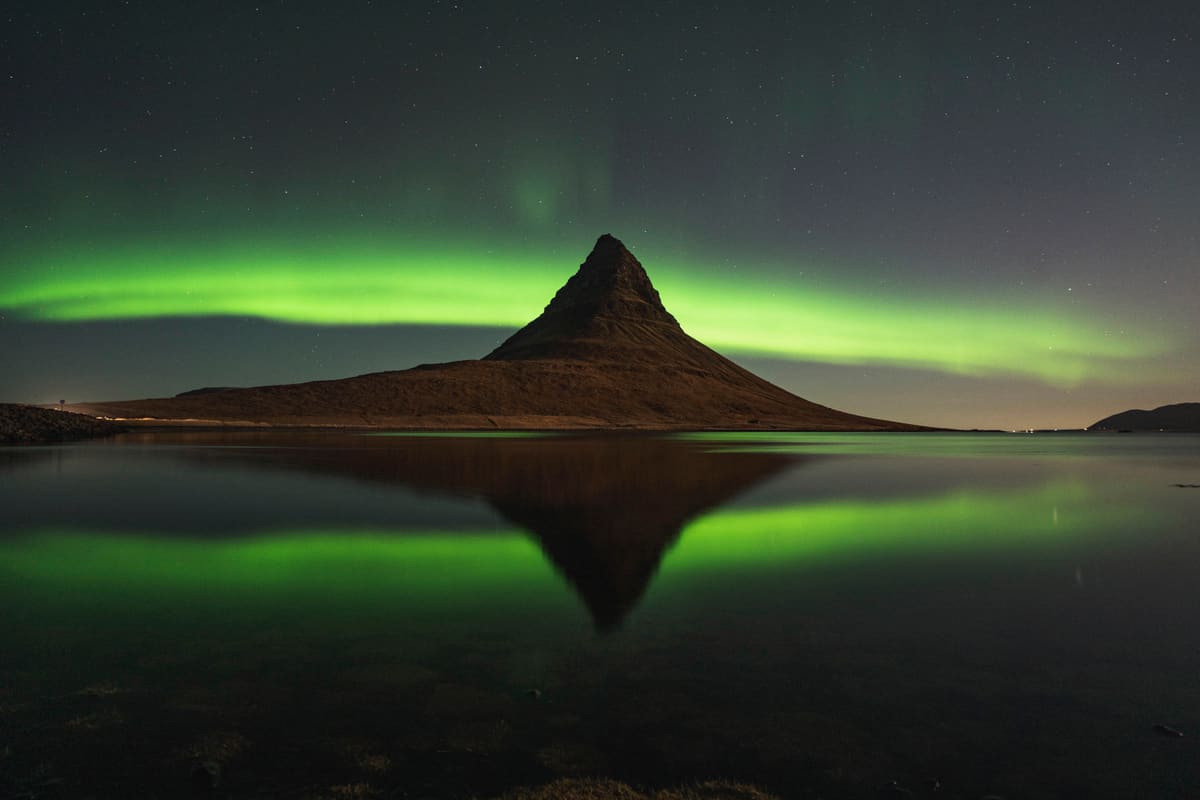Kirkjufell að vetri
